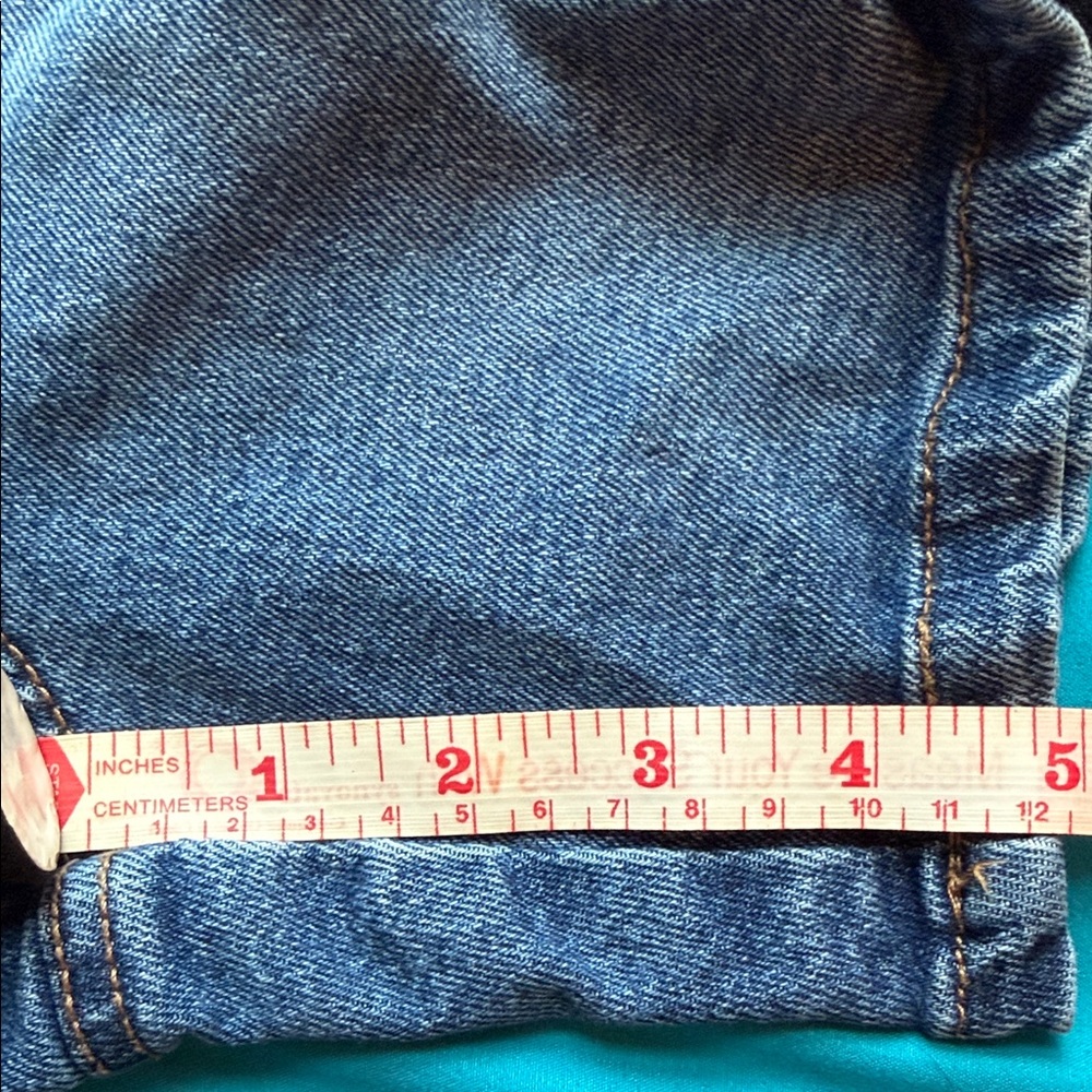 Celebrity Pink Dark Blue High-Rise Denim Shorts - Picture 6 of 6